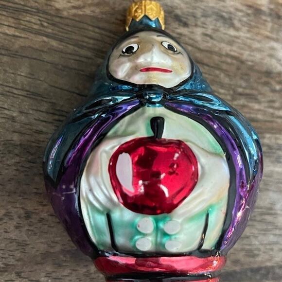 Vintage Enesco Calik’s Artsitry Polish glass ornaments set of 4 Christmas - Picture 2 of 12